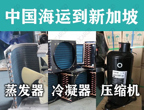 蒸发器海运到新加坡