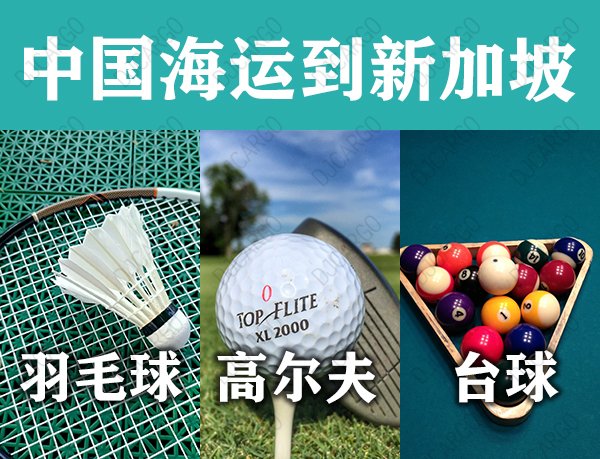 羽毛球海运到新加坡