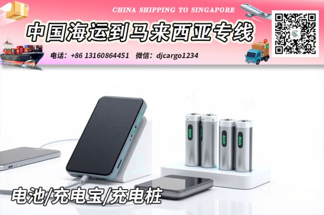 电池海运到马来西亚