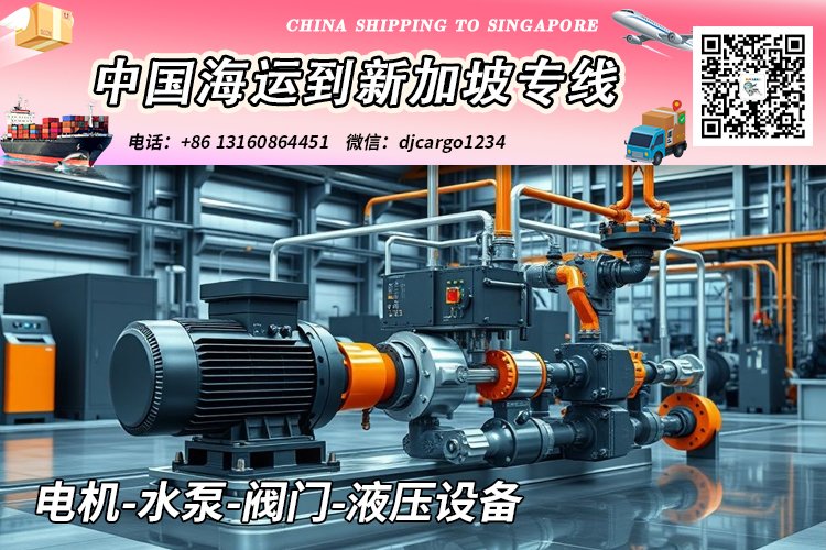 电机-水泵-阀门-液压设备海运整柜拼箱到新加坡→小詹