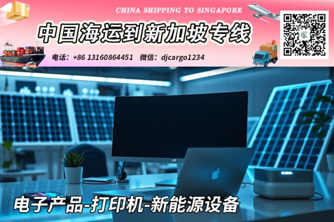 电子产品-打印机-新能源设备海运整柜到新加坡本地清关派送