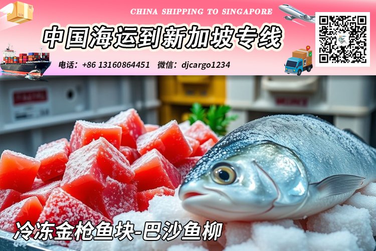 【全程冷链】冷冻金枪鱼块-巴沙鱼柳冷冻柜海运到新加坡