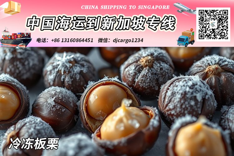 冷冻板栗海运整柜到新加坡，板栗冷链海运到新加坡清关