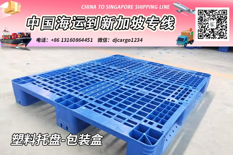 塑料托盘-包装盒海运整柜到新加坡，帮代付人民币货款服务