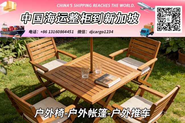 户外椅-户外帐篷-户外推车海运整柜拼箱到新加坡