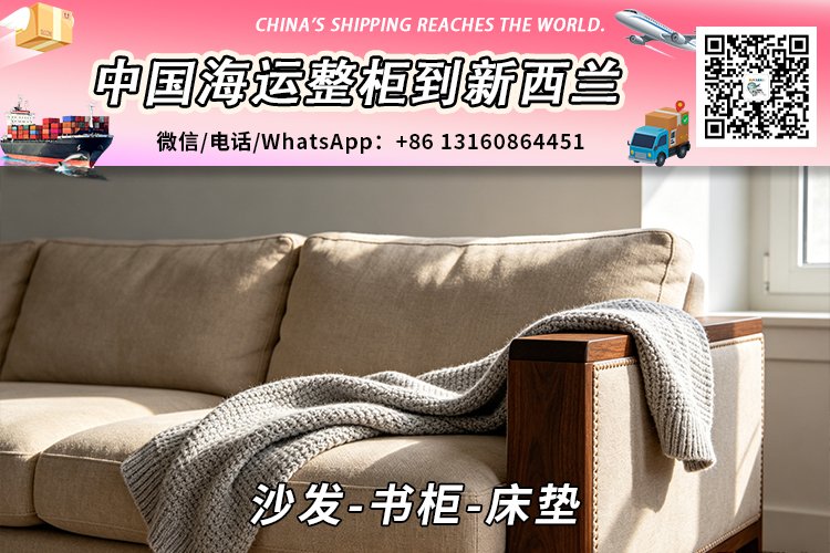 沙发-书柜-床垫海运整柜到新西兰奥克兰、惠灵顿、基督城