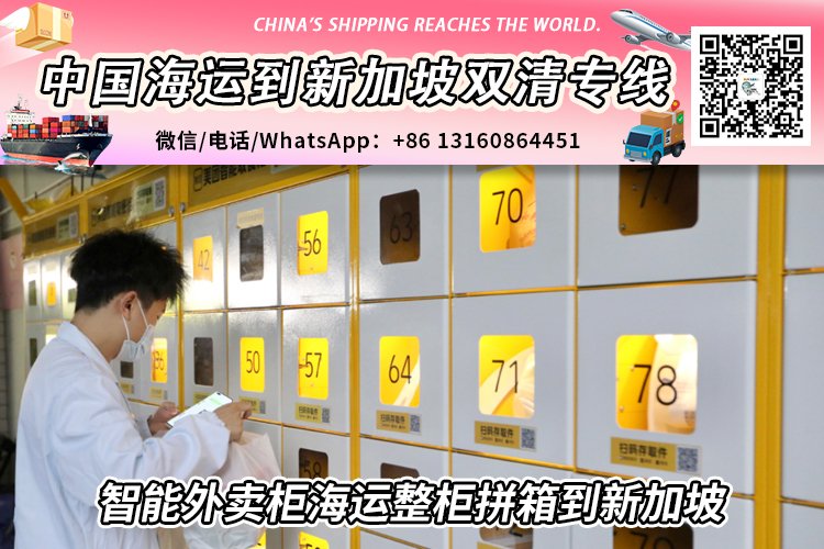智能外卖柜海运整柜拼箱到新加坡双清含税到门-递接小詹